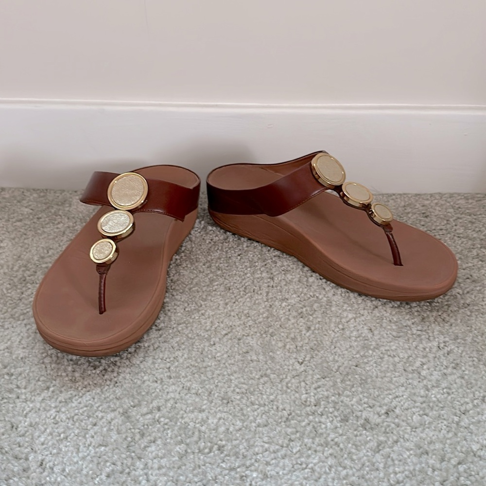 Like New Fitflop Halo Flip Flops